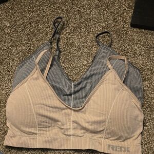 RBX Bralette in Beige and Gray